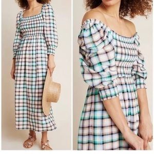 Anthropologie midi dress